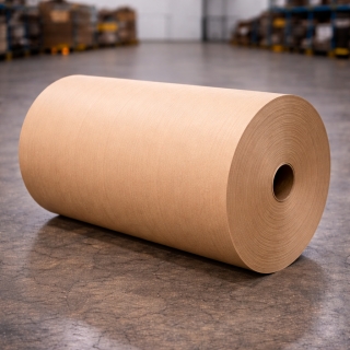 Bobina Papel Kraft Larguras Personalizadas Extrema Papel Parafinado Fabrica de Saco Plástico Santo André