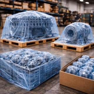 Filme Plástico Anticorrosivo VCI Uberlândia Industria de Papel Kraft Fabrica de papel Monolúcido